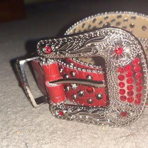 Red BB Simon belt